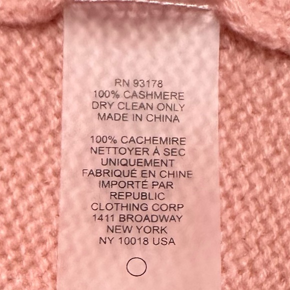 Elie Tahari 100% cashmere cardigan NWT - Picture 6 of 6